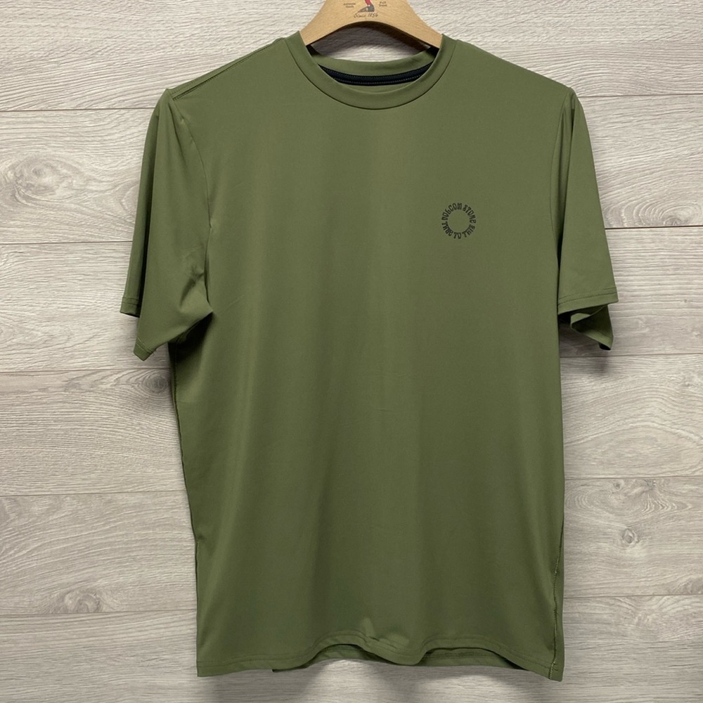 Volcom Army Green Anti-UV 50+ UPF Shirt